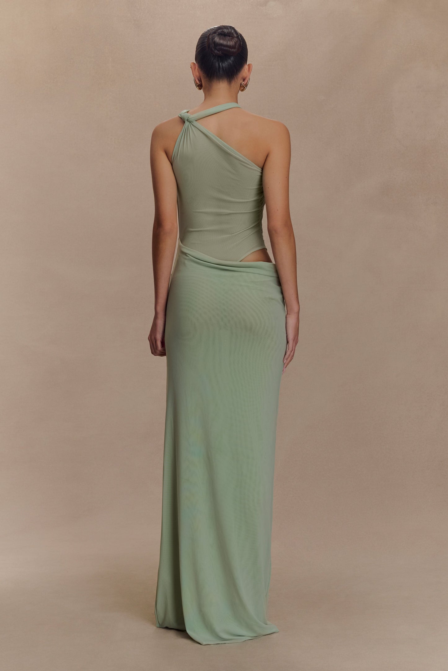 Robe Maxi en Maille à Nœuds Edwina - Sève