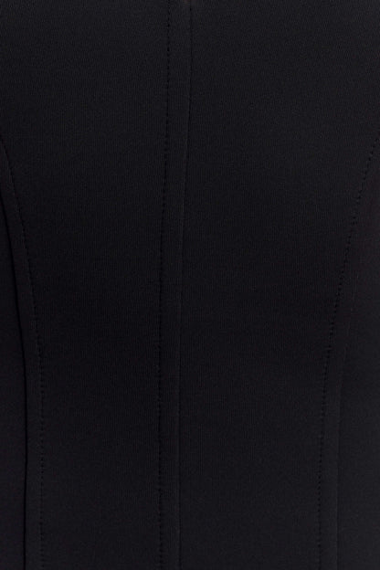 Robe midi sans manches Keagan - Noir