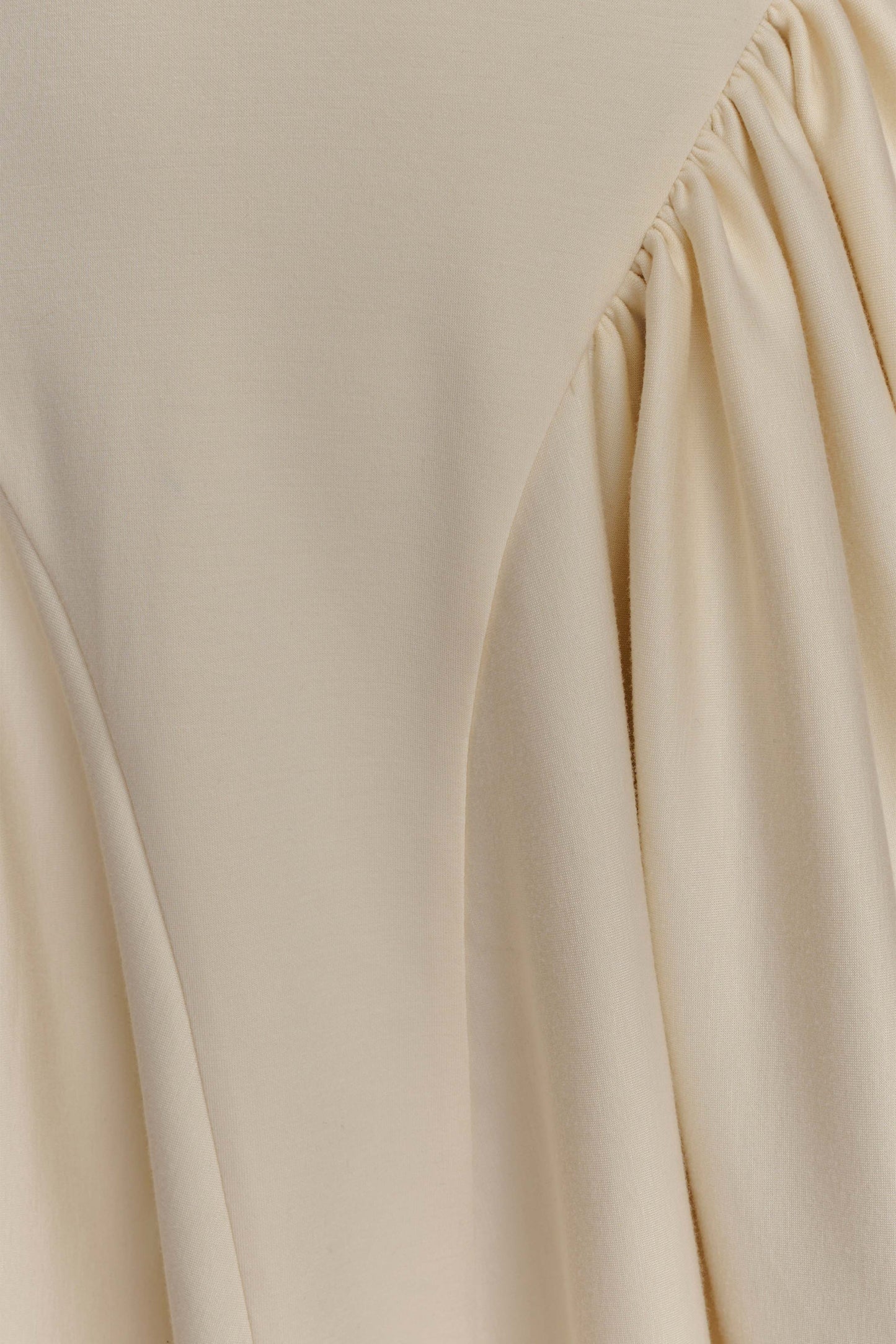 Mini-robe Sharon en jersey scuba - Ivoire