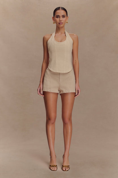 Shorts en jean Meadow - Lavage effet pierre