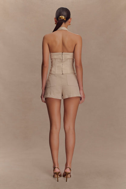 Shorts en jean Meadow - Lavage effet pierre