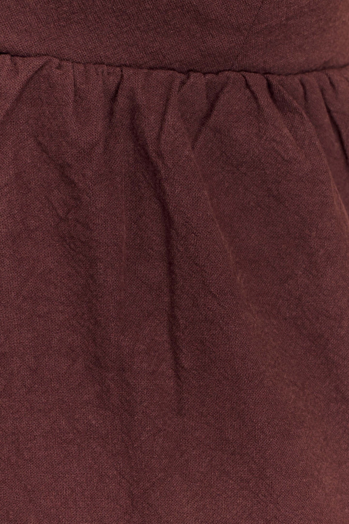 Haut en coton et perles Janayia - Espresso foncé