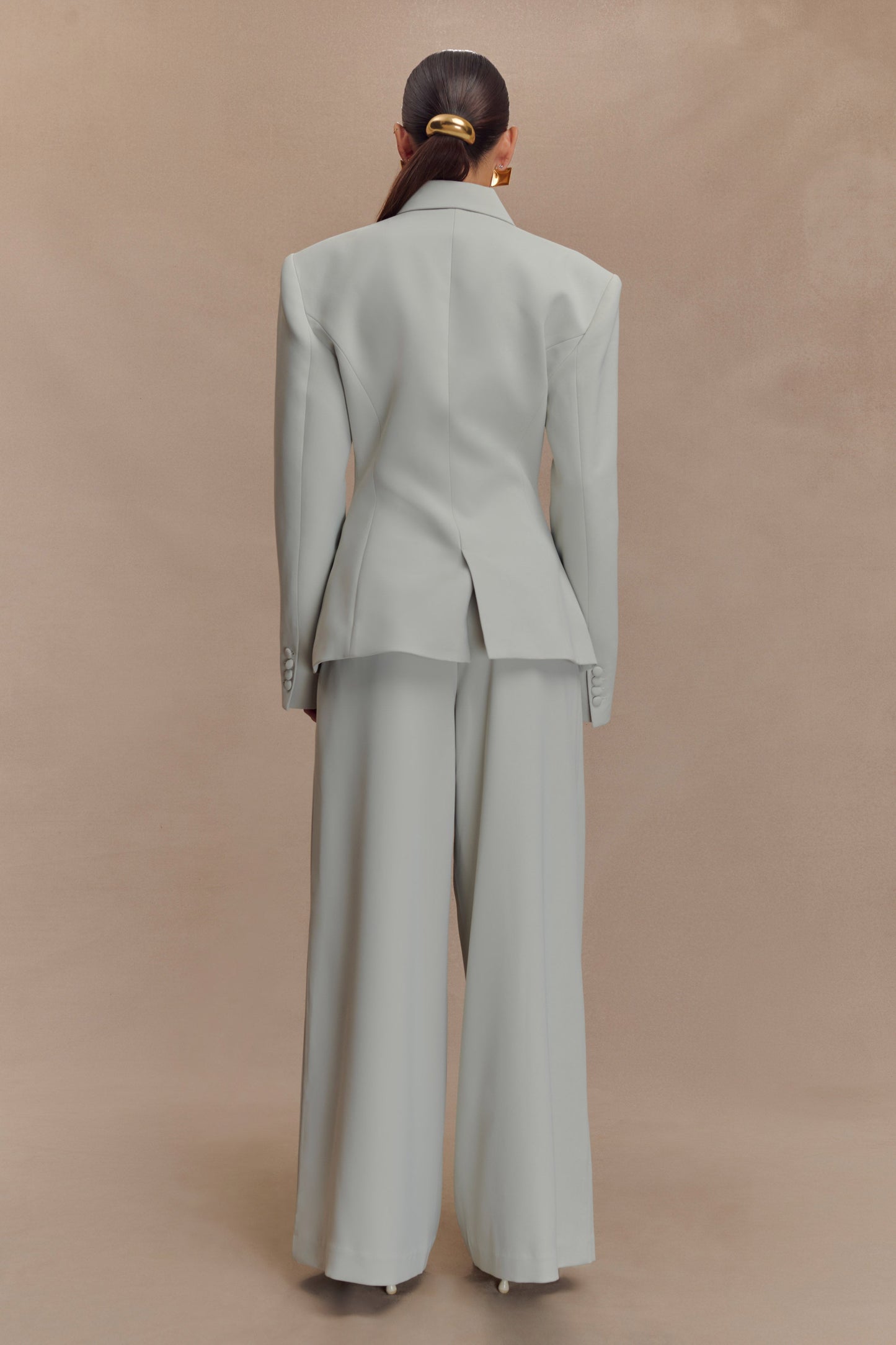 Blazer de costume à taille ajustée Jameson - Sureau clair