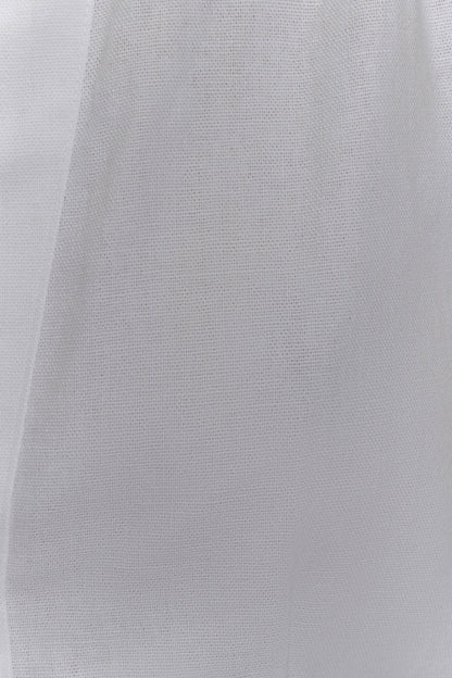 Chemise en lin sans manches Scout - Blanche