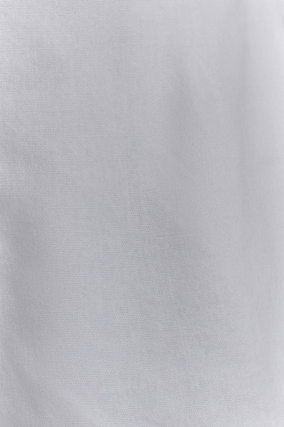 Shorts en lin avec ceinture Scout - Blanc