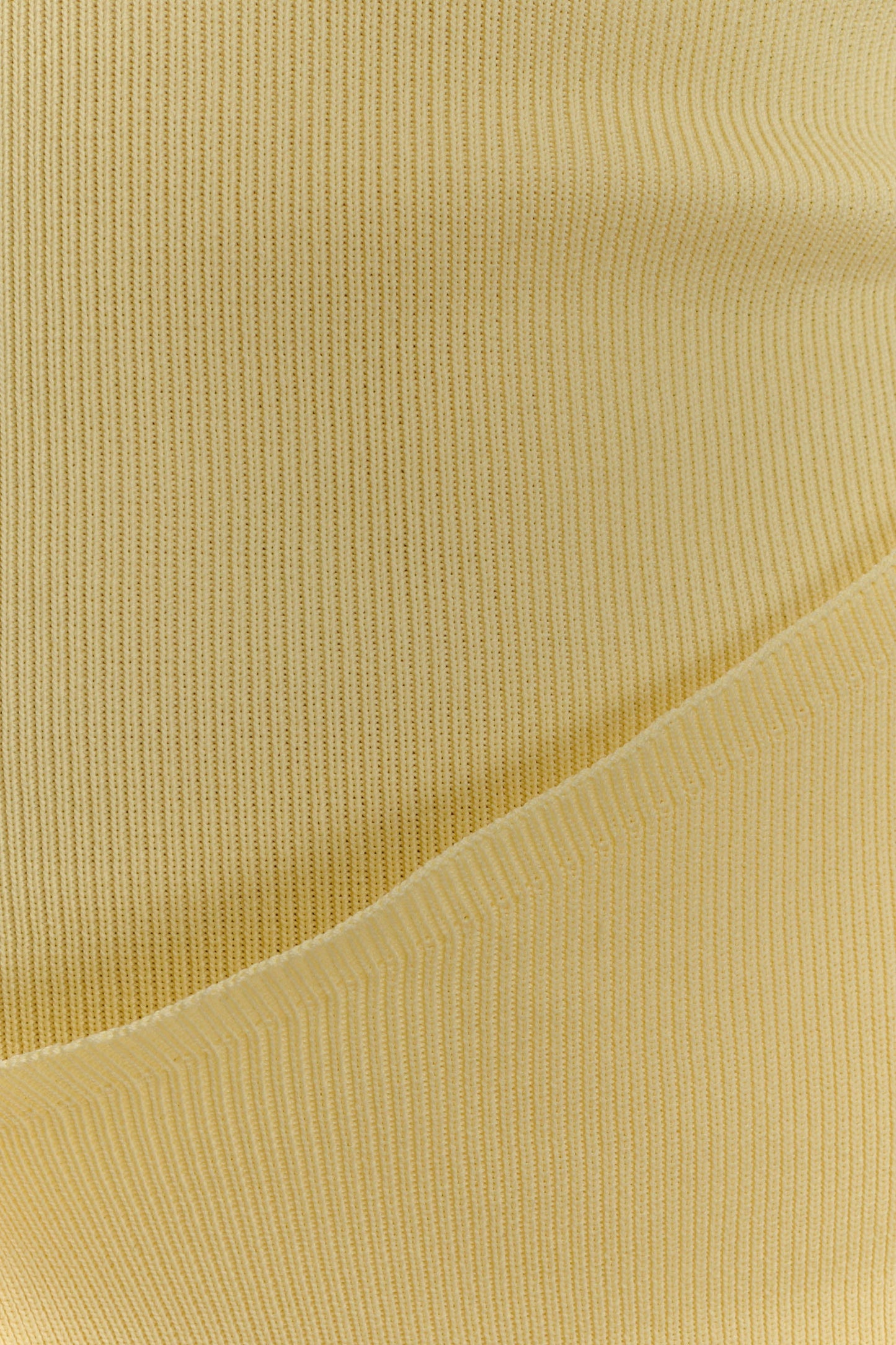 Rian Mini-robe en tricot sans bretelles - Citron