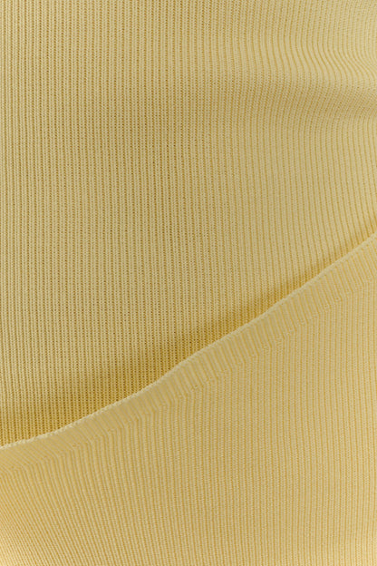 Rian Mini-robe en tricot sans bretelles - Citron