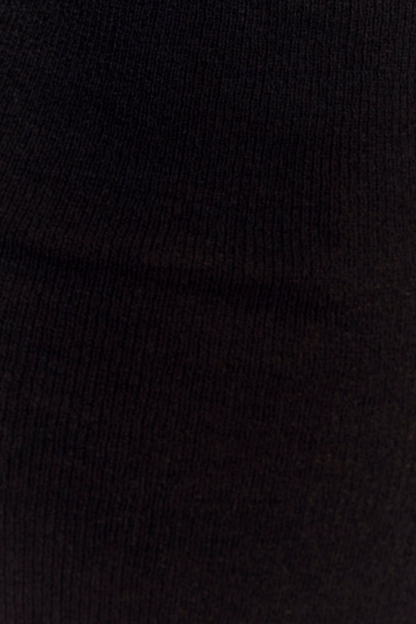 Robe Maxi Tricot Col Chandail Ayella - Noir