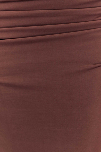 Robe Maxi Oliver Slinky - Chocolat