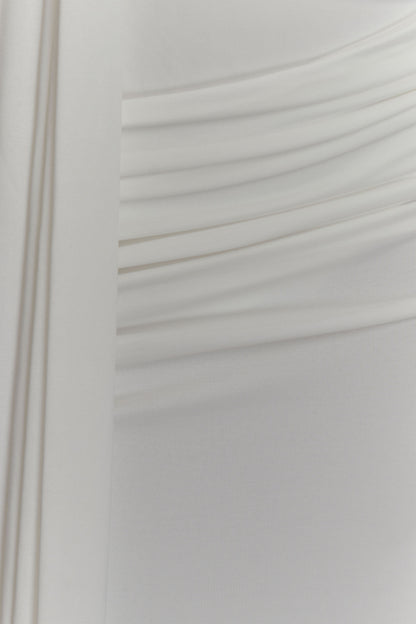 Robe Maxi Oliver Slinky - Blanche
