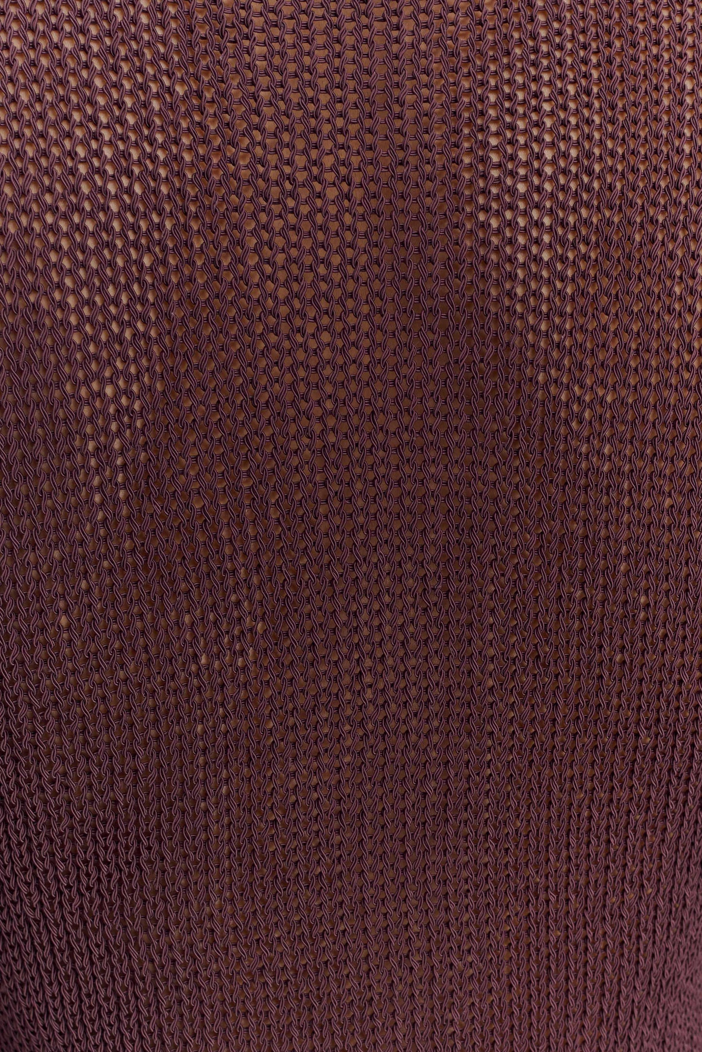 Top en tricot à manches longues Isabella - Chocolat