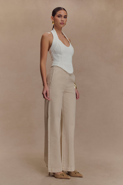 Rayne - Jean à jambes larges - Lavage pierre