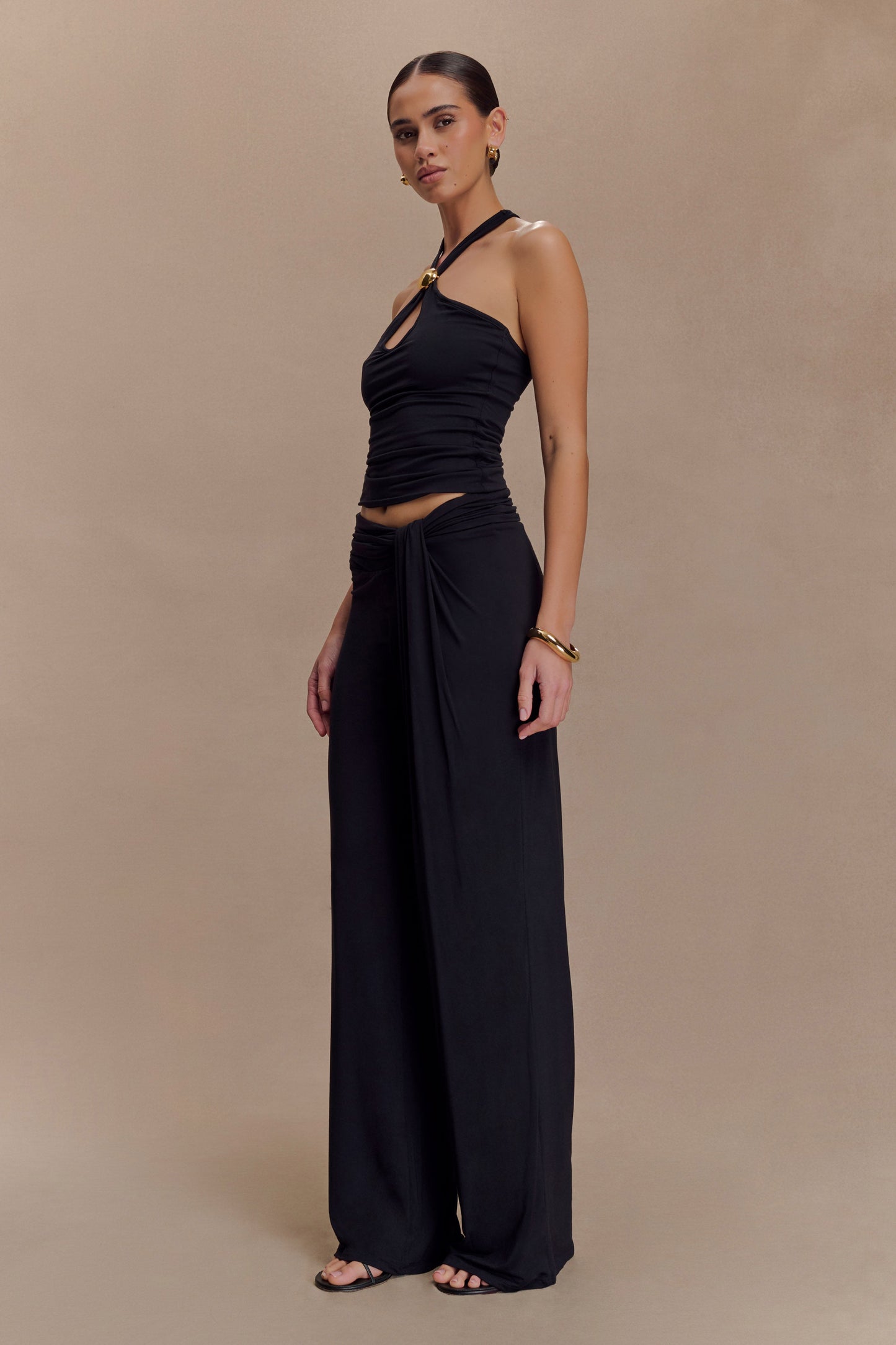 Débardeur Ramona en Modal avec accessoires - Noir