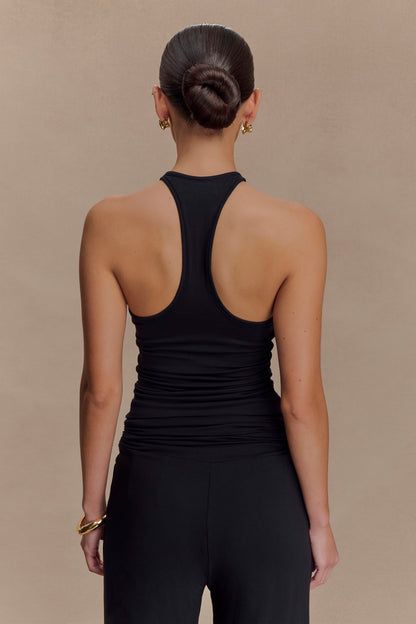 Débardeur Ramona en Modal avec accessoires - Noir