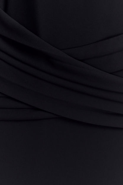 Robe Maxi en Chiffon Analia - Noir