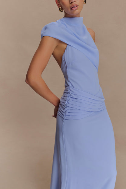 Robe Maxi en Chiffon Analia - Mauve