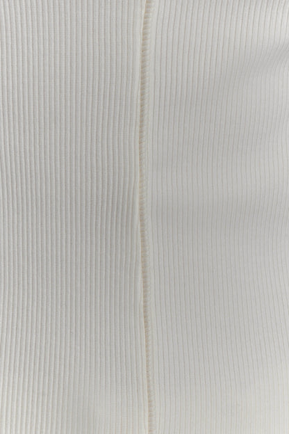 Haut sans manches à panneaux Coraline - Blanc