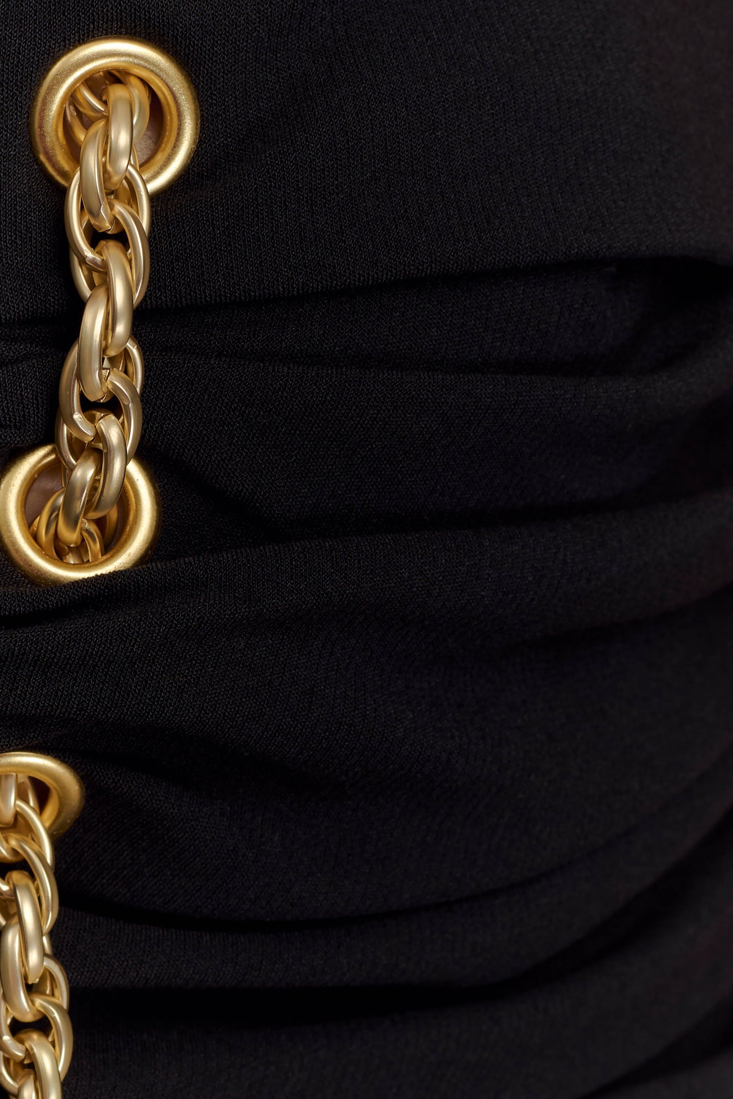 Robe Maxi Axton à Décolleté Bas - Noir