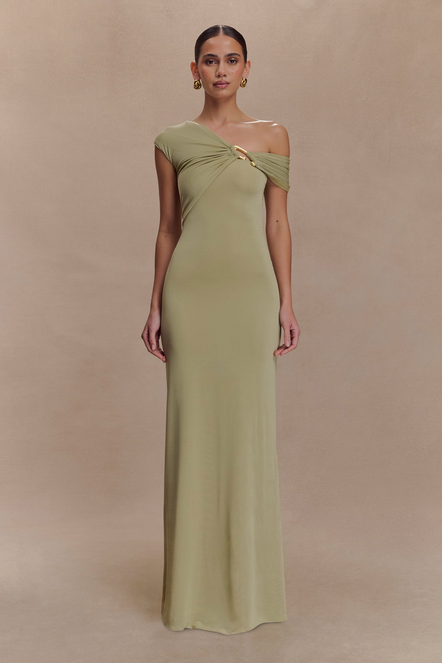 Robe Maxi Asymétrique et Étroite Ashford - SAGE
