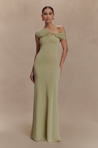 Robe Maxi Asymétrique et Étroite Ashford - SAGE