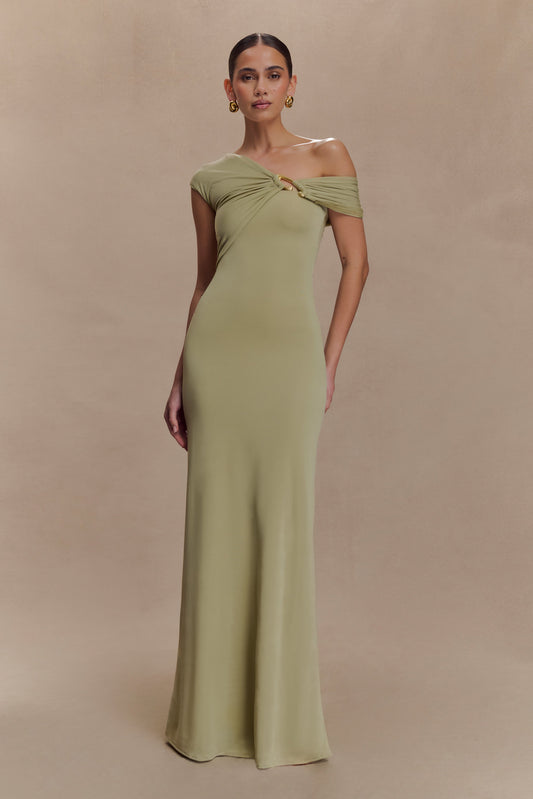 Robe Maxi Asymétrique et Étroite Ashford - SAGE