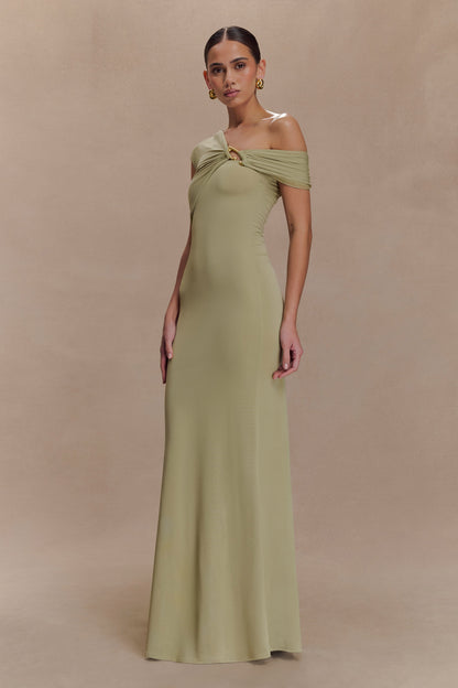 Robe Maxi Asymétrique et Étroite Ashford - SAGE