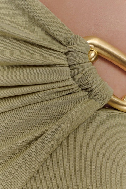 Robe Maxi Asymétrique et Étroite Ashford - SAGE