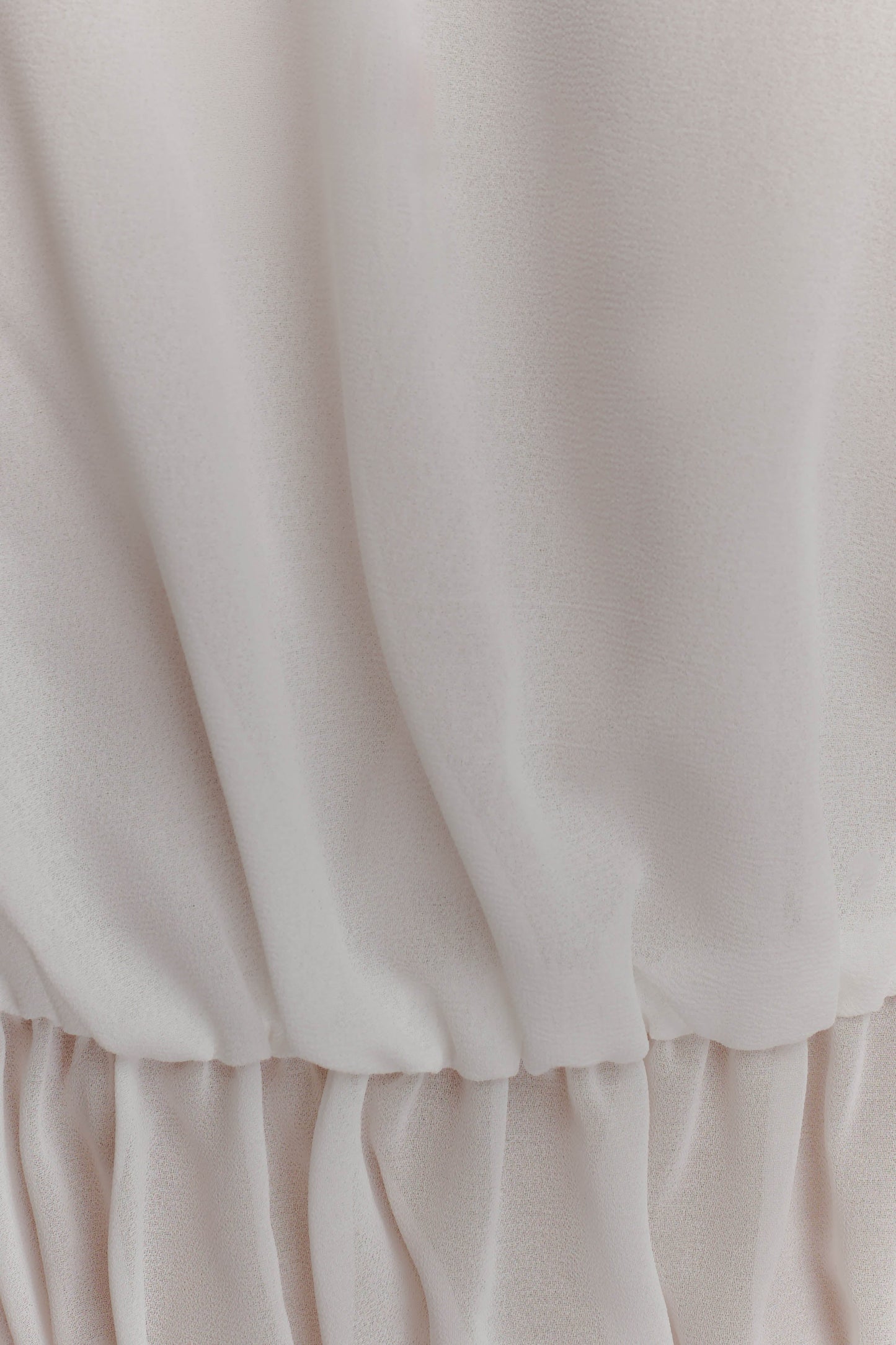 Jupe Maxi en Chiffon Carlie - Ivoire