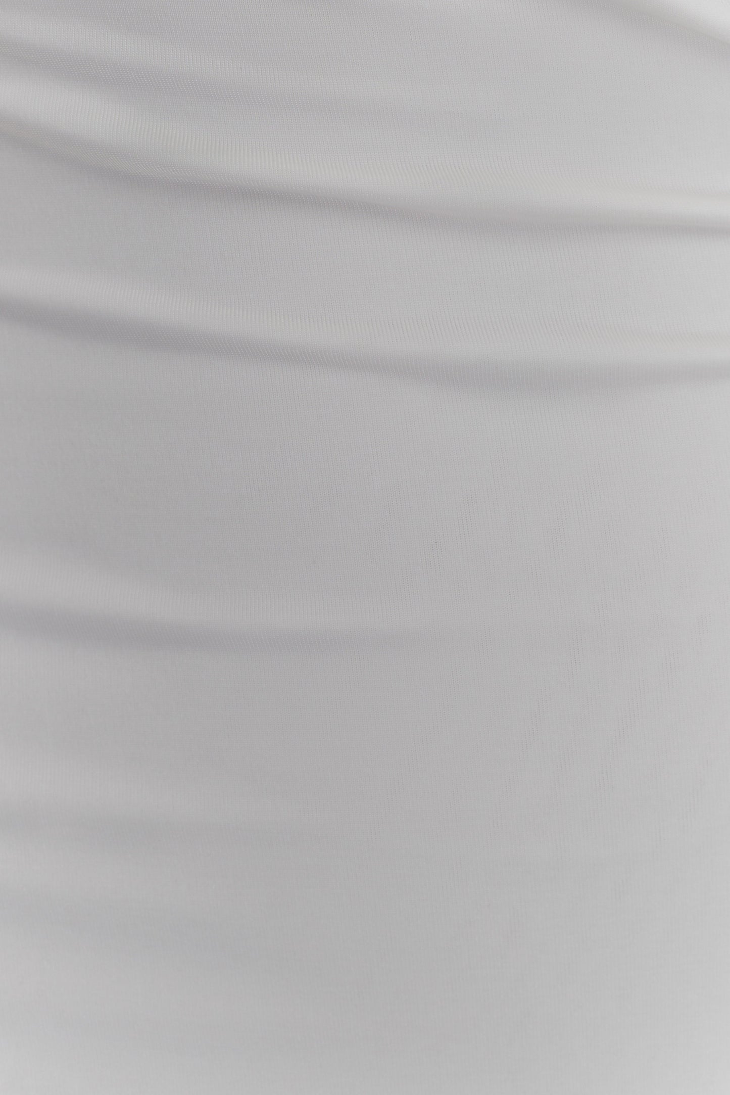 Robe Maxi Lottie Slinky avec fente - Blanche