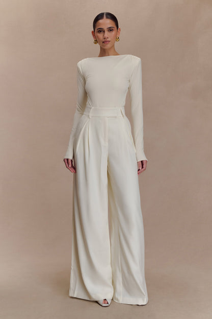 Bodys Elsie avec épaulettes - Ivoire