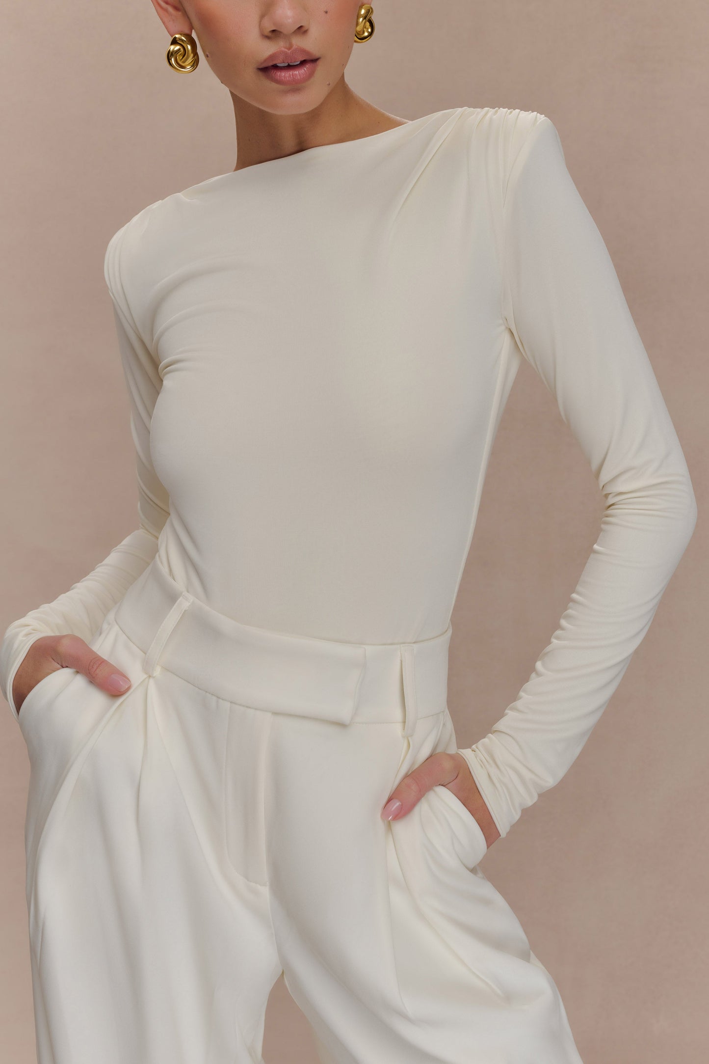 Bodys Elsie avec épaulettes - Ivoire