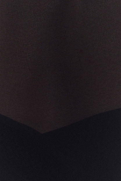 Top en mousseline de soie Saria à dos nu - Noir