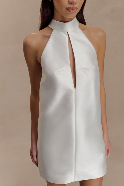 Robe Mini Sophie - Blanche