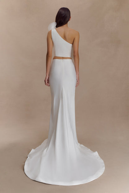 Top de mariée Sena - Blanc