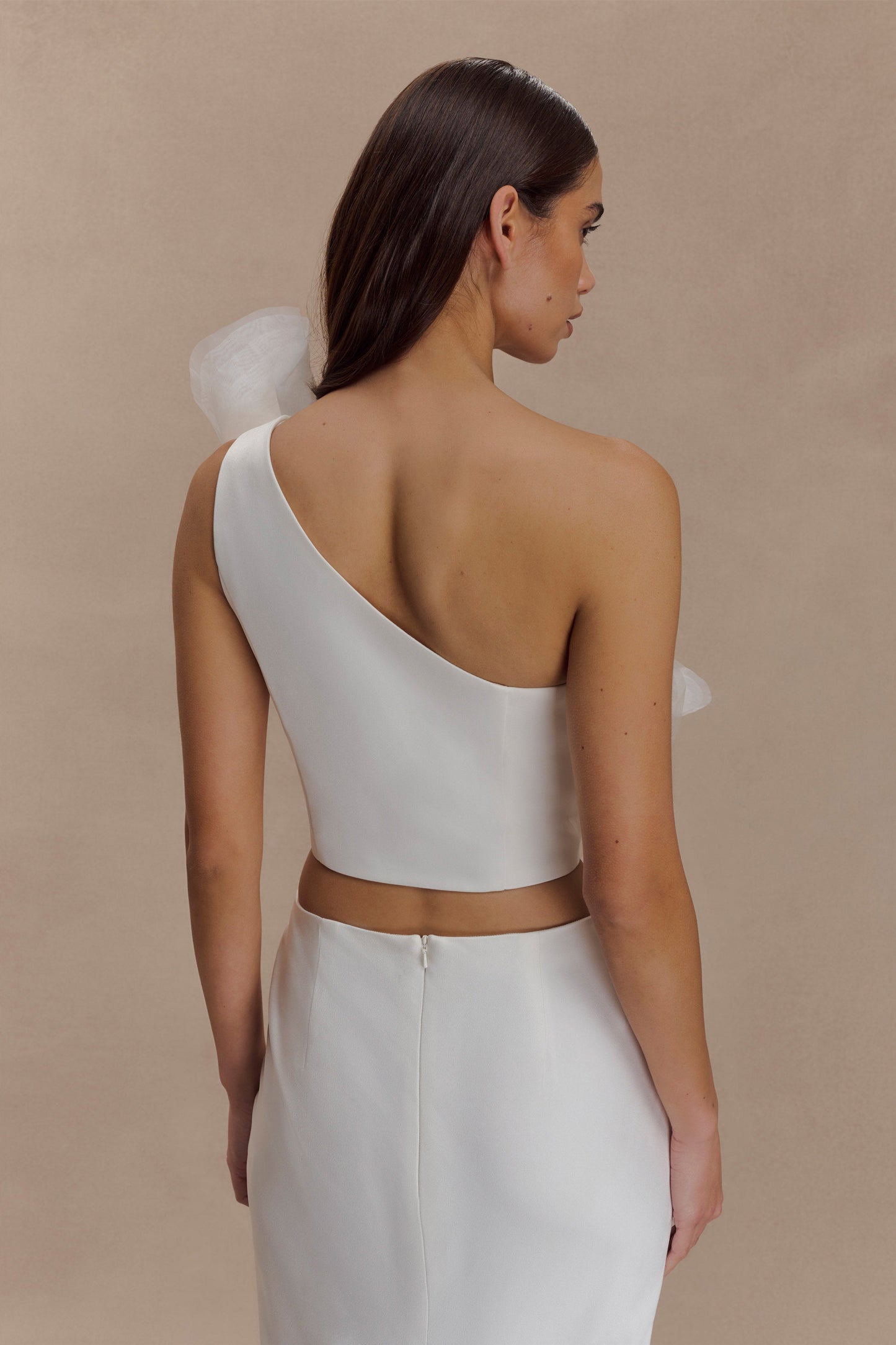 Top de mariée Sena - Blanc