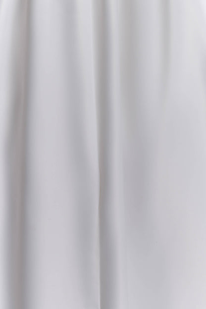 Robe longue corset sans bretelles Elizabeth - Blanche