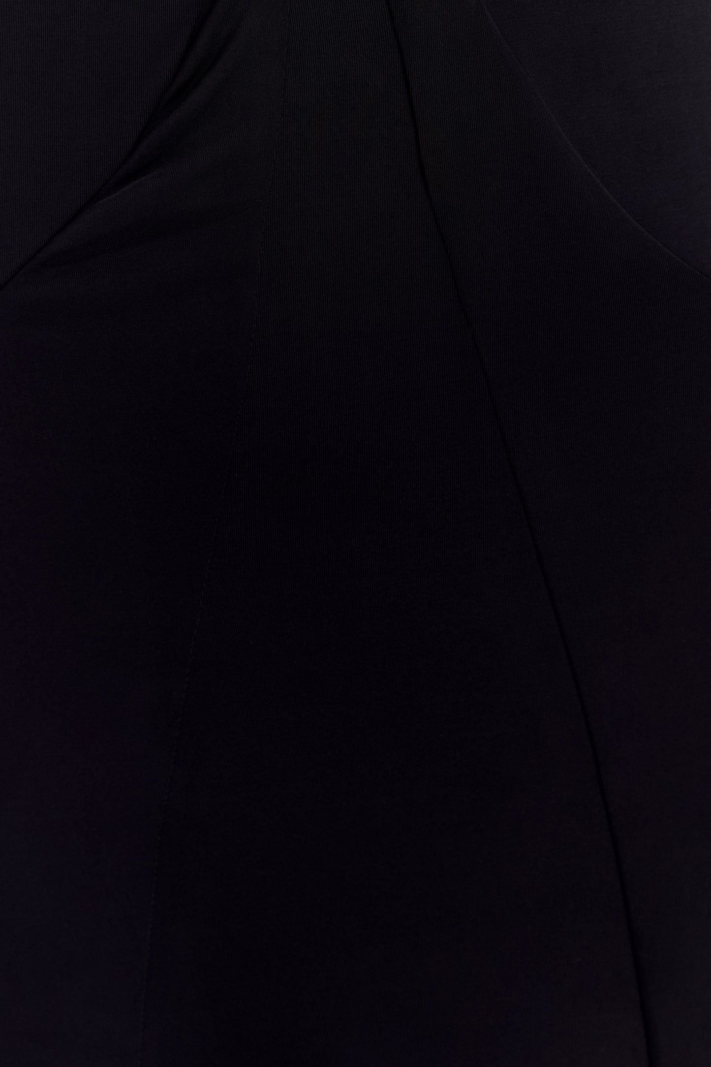 Robe Maxi Étroite Juliet avec Écharpe - Noir