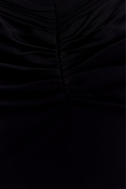 Robe Maxi à Décolleté Bas Vivianne - Noir