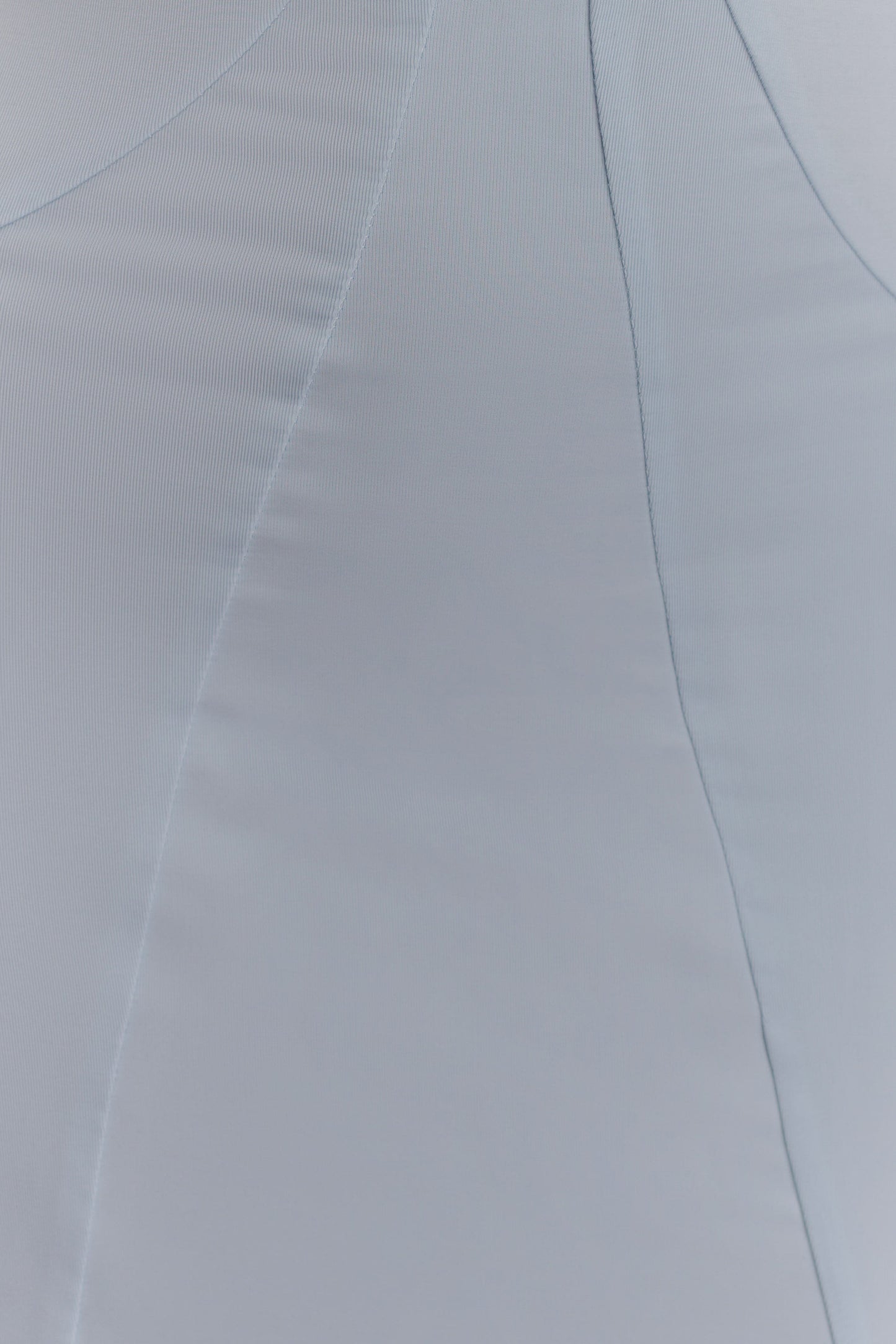 Juliette Robe Maxi Étroite avec Écharpe - Bleu Clair