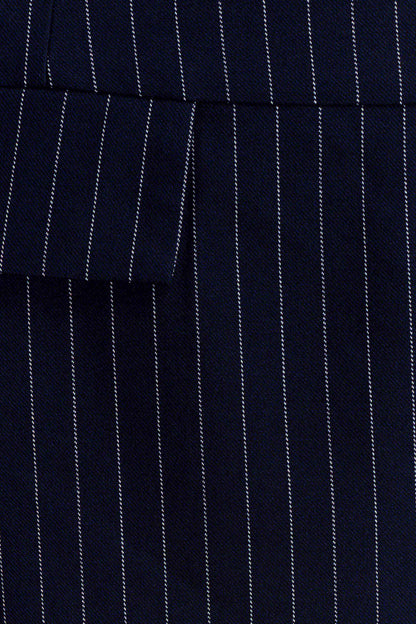 Jupe Maxi Cassie à Rayures - Bleu Marine