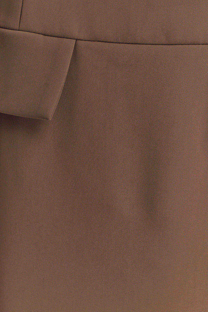 Jupe Maxi Cassie - Brun Cacao