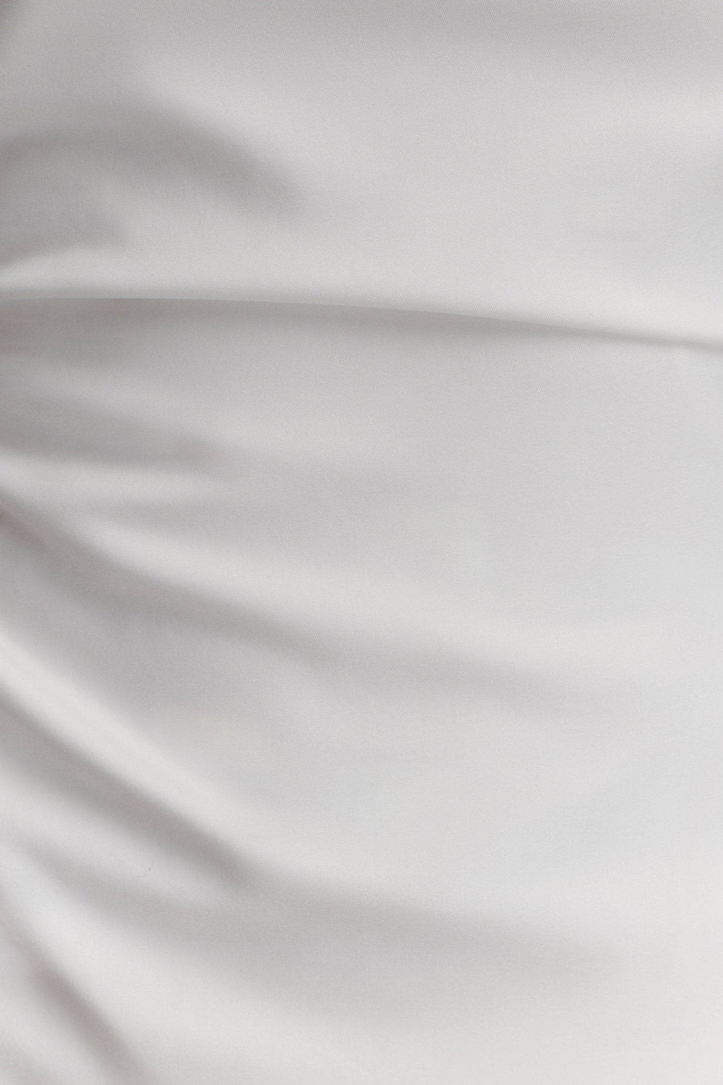Robe midi en coton Lorena - Blanc