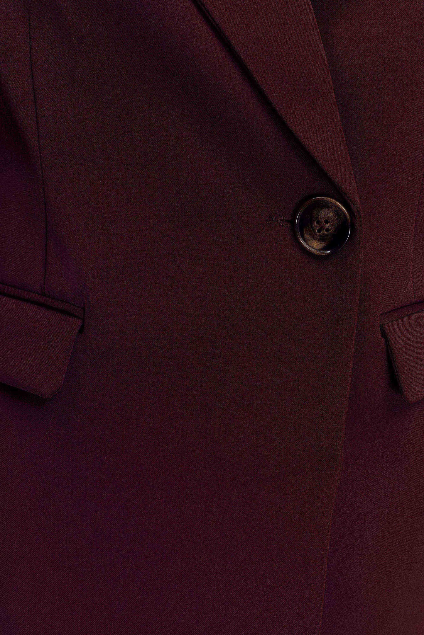 Blazer Mateo taille oversize - couleur bois de manguier