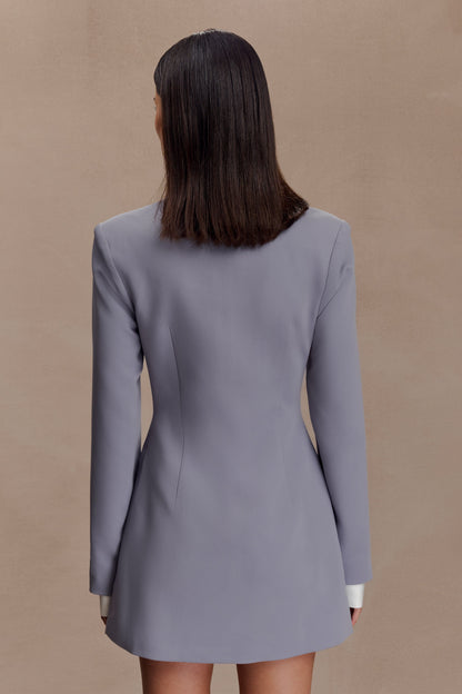 Mini-robe tailleur Gretchen - Gris