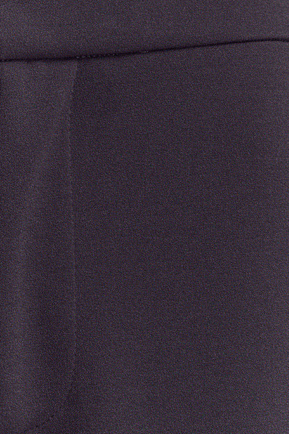 Pantalon Marion, coupe ajustée et évasée - Gris anthracite