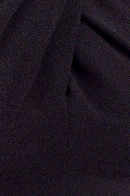 Mini-robe croisée Christina - Noir