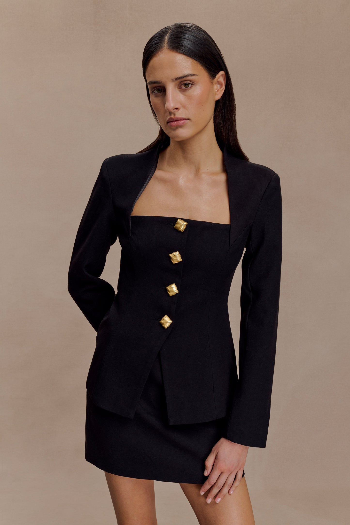 Jupe mini Gina - Noir