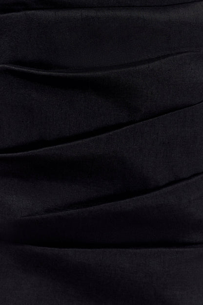 Thelma Bardot Maxi Dress - Black