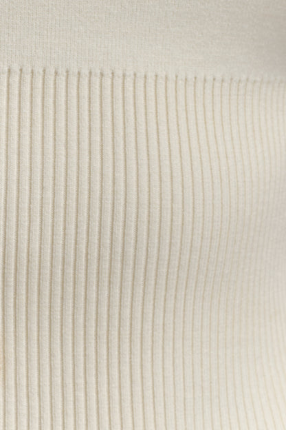 Top en tricot sans manches Sharpay - Ivoire