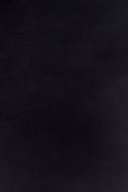 Top en crêpe de scuba à dos ouvert Kyra - Noir